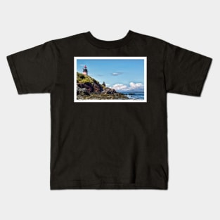 West Quoddy Head Light Kids T-Shirt